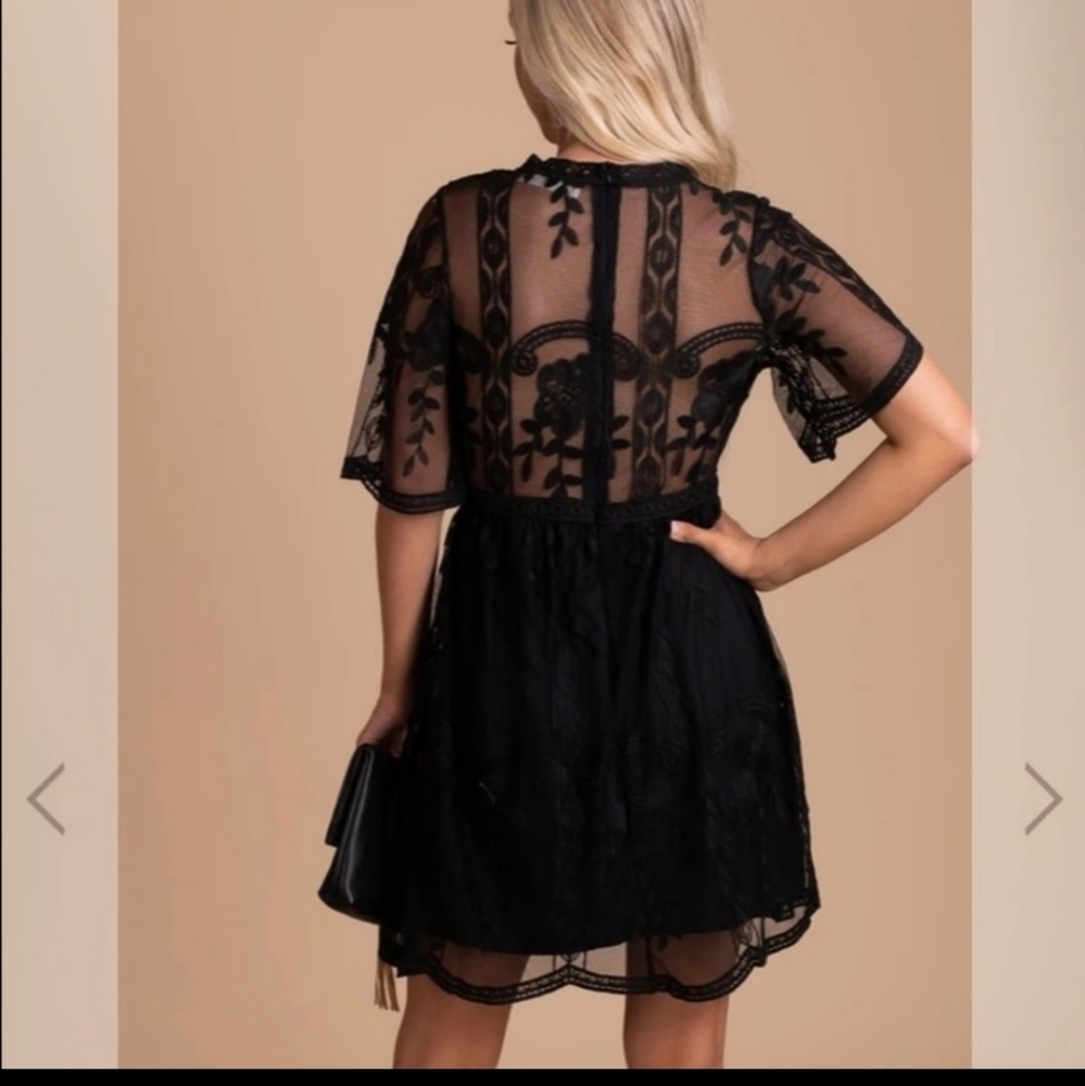 Light my fire black dress